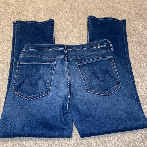 MOTHER The Outsider High Rise Ankle Jeans: Connect The Dots - Picture 8 of 9